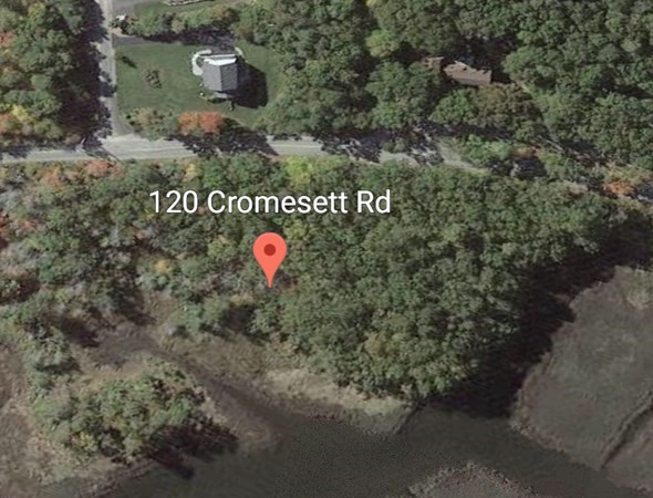 120 Cromesett Road Wareham, MA 02571 - Photo 9 of 12 an aerial view of a house with a yard