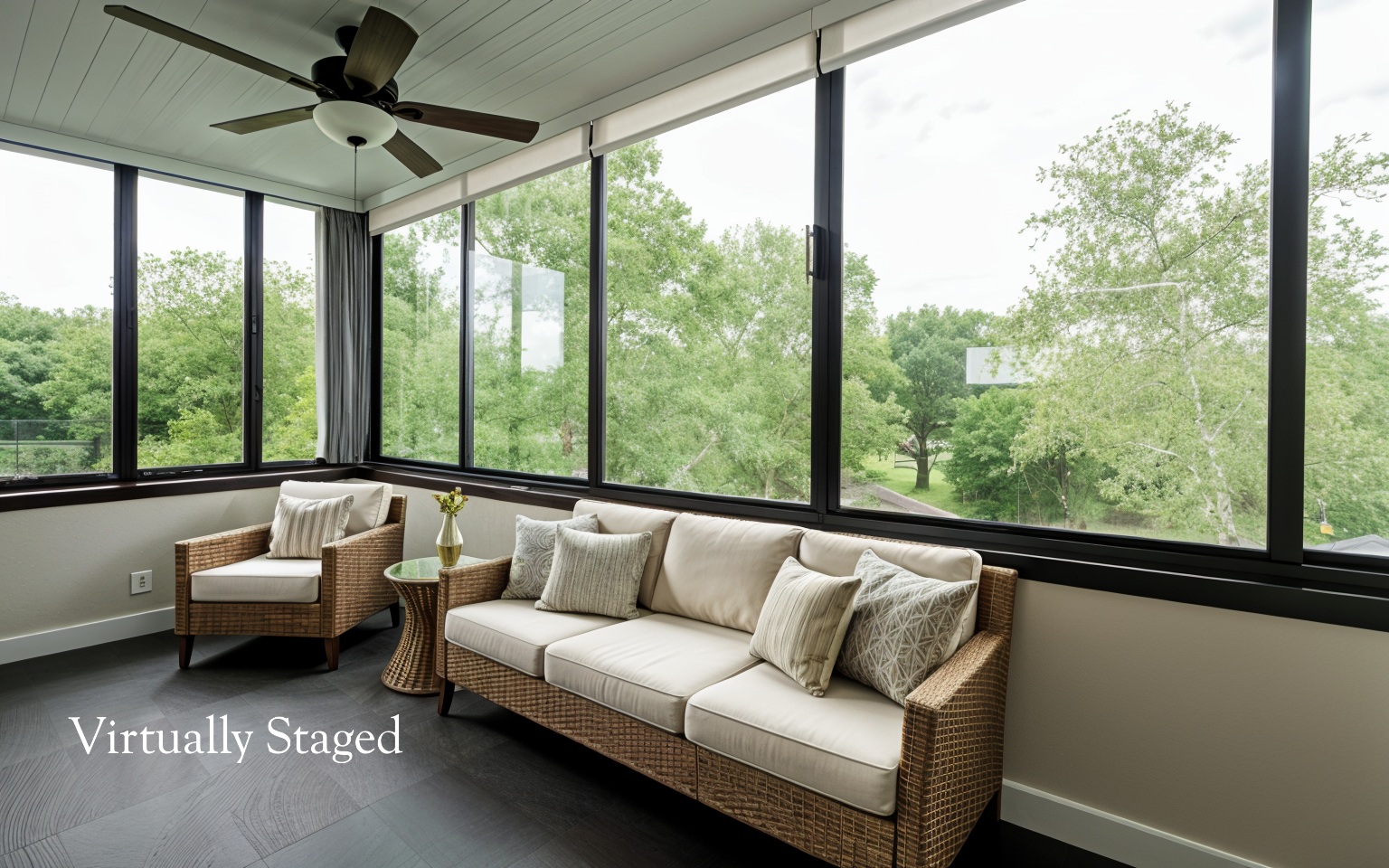 2103 Kinney Avenue Austin, TX 78704 - Photo 37 of 40 This space features expansive windows offering abundant natural light and views of mature trees
