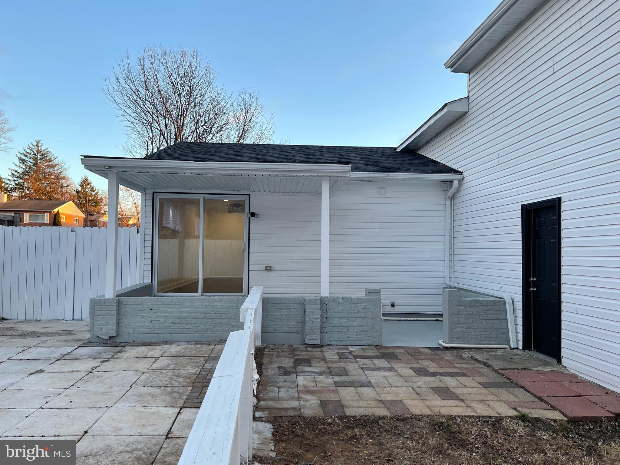 912 Marksworth Road Catonsville, MD 21228 - Photo 26 of 30 Back yard .Cement patio