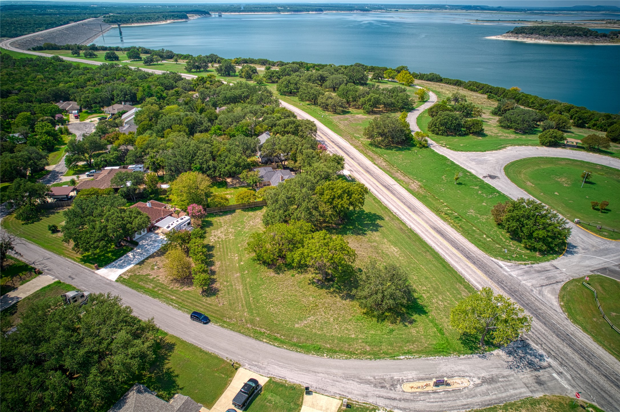 1670 Fm 1670 Whisper Trail Road Belton, TX 76513 - Photo 16 of 17 Drone / aerial view of a large body of water