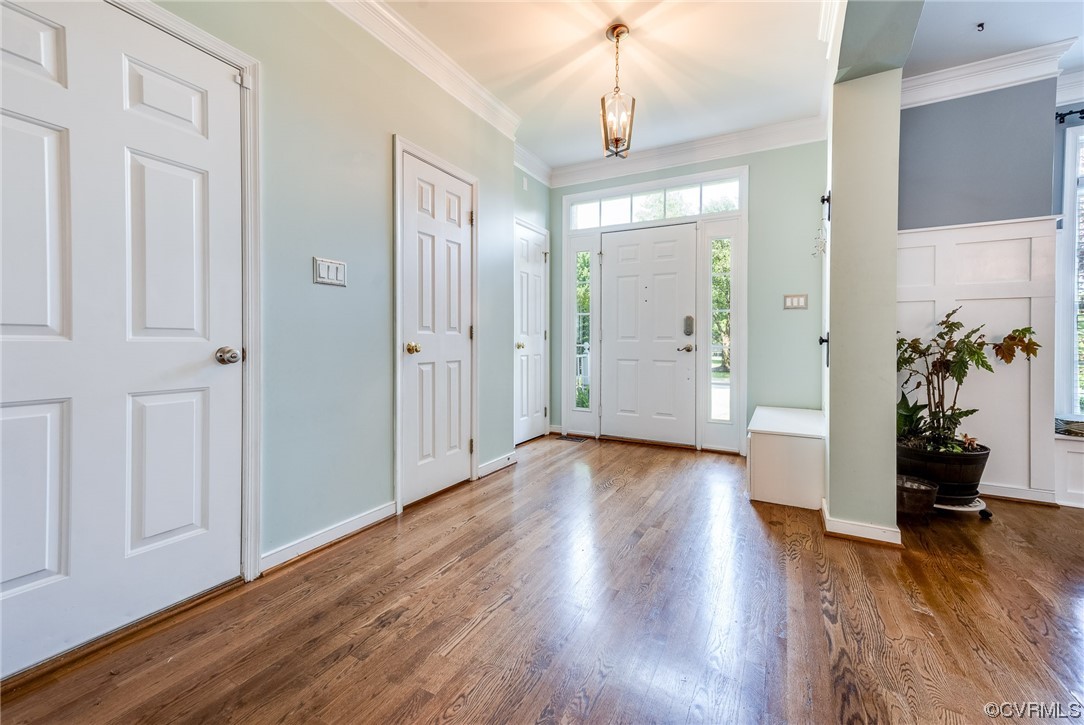 12118 Club Ridge Drive Chester, VA 23836 - Photo 3 of 38 Foyer featuring hardwood floors and natural light
