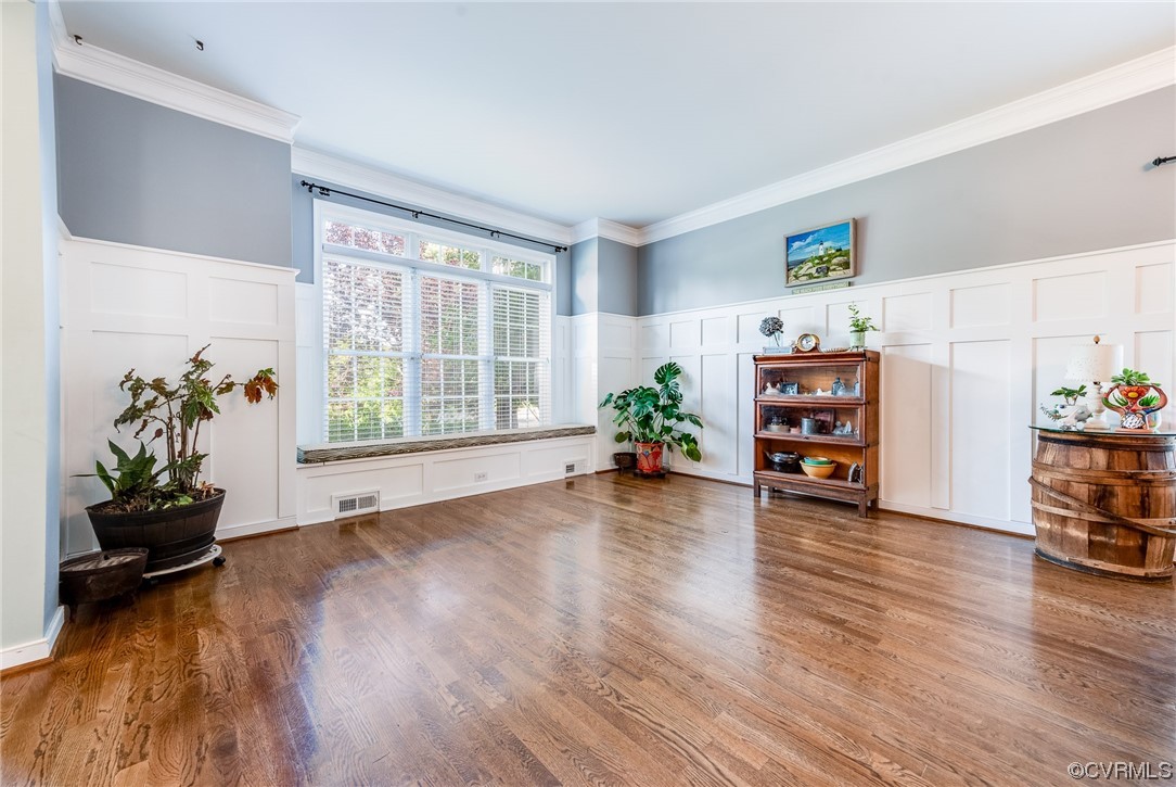 12118 Club Ridge Drive Chester, VA 23836 - Photo 5 of 38 Living room/office w/ natural light and hardwood flooring