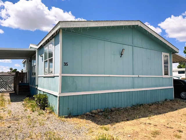 a house with a outdoor space