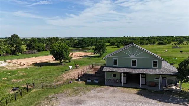 a living room filled with furniture