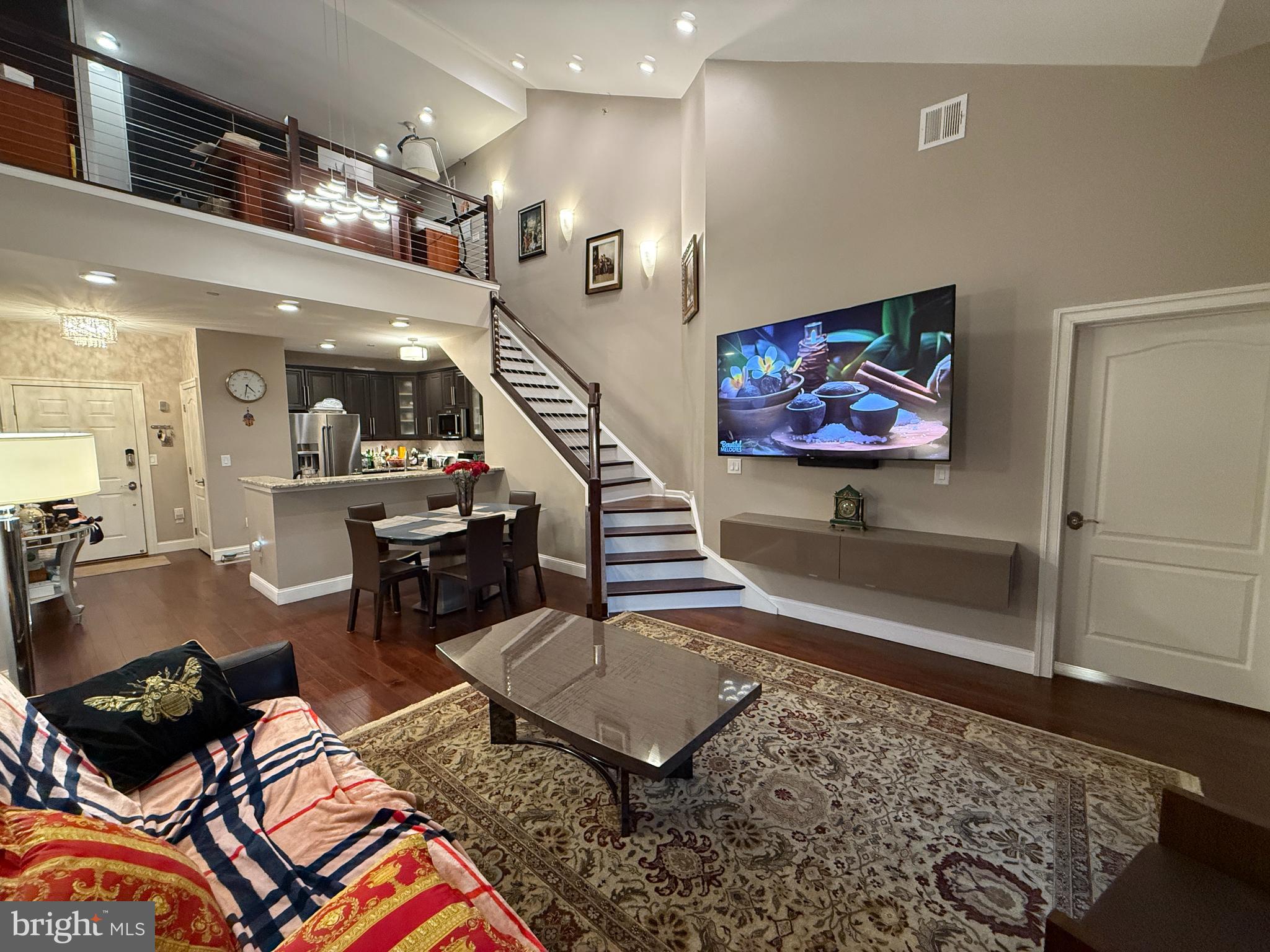 503 Carson Terrace Huntingdon Valley, PA 19006 - Photo 14 of 33 a living room with furniture and a rug