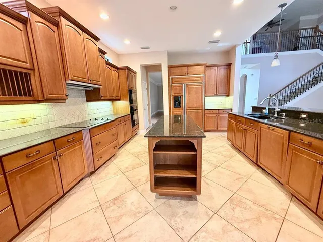 a front view of a house with wooden floor