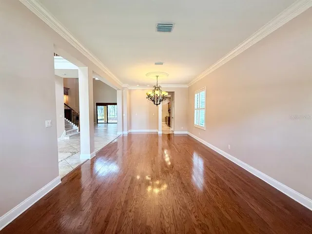 a view of a indoor basketball court