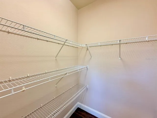 a view of a storage & utility room