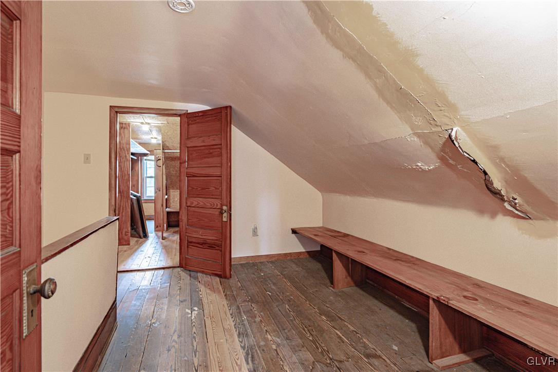 353 Hanover Street Bethlehem, PA 18018 - Photo 23 of 38 a view of entryway and hall with wooden floor