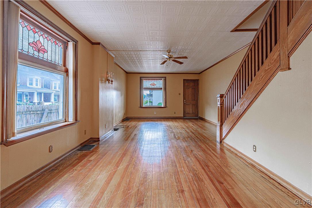 353 Hanover Street Bethlehem, PA 18018 - Photo 6 of 38 a view of an entryway with wooden floor