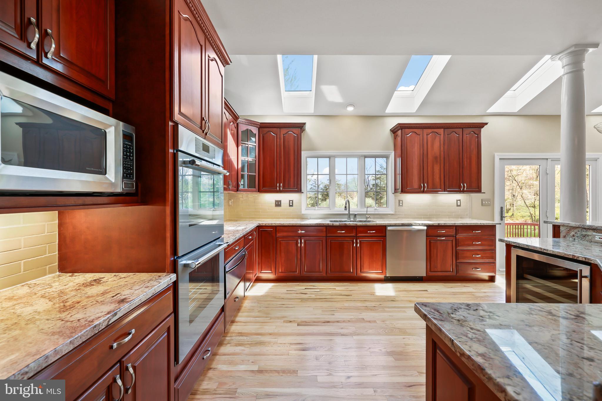80 New Road Lambertville, NJ 08530 - Photo 19 of 62 Gourmet Kitchen w cherry cabinets