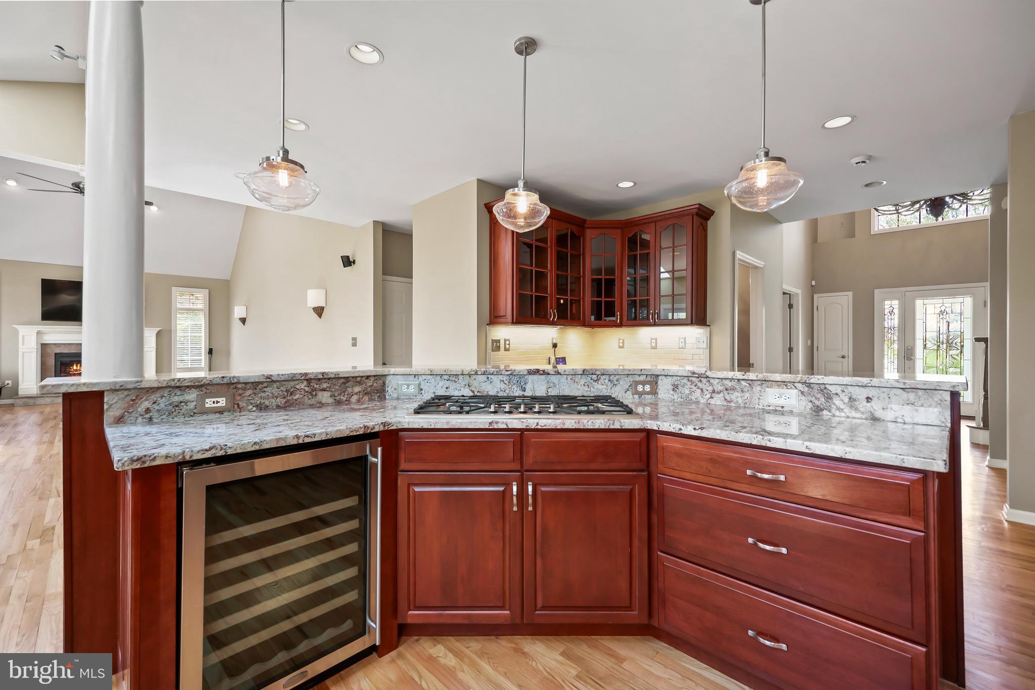 80 New Road Lambertville, NJ 08530 - Photo 23 of 62 Expansive Work island featuring cooktop