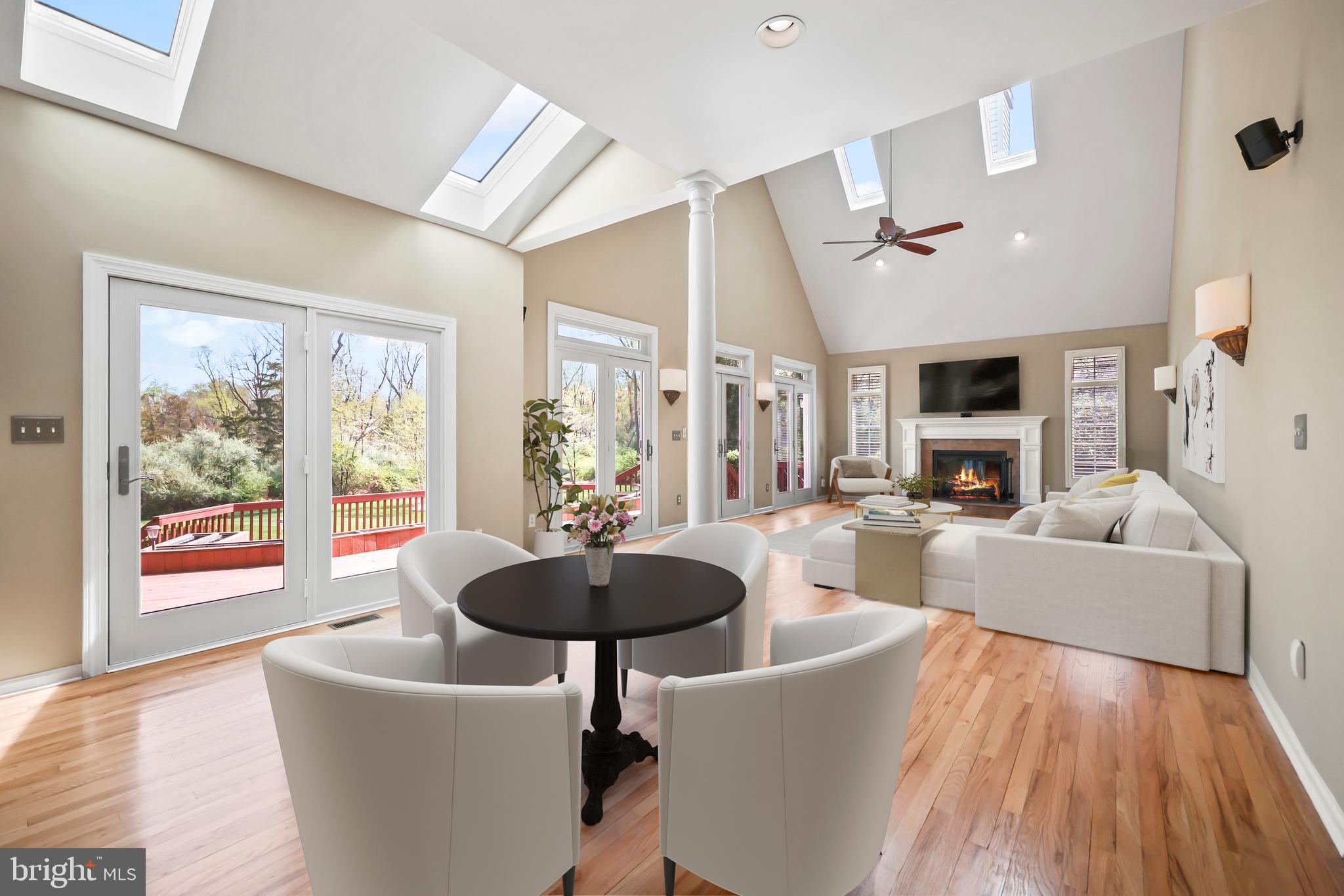 80 New Road Lambertville, NJ 08530 - Photo 26 of 62 Seamless flow from kitchen to warm family room
