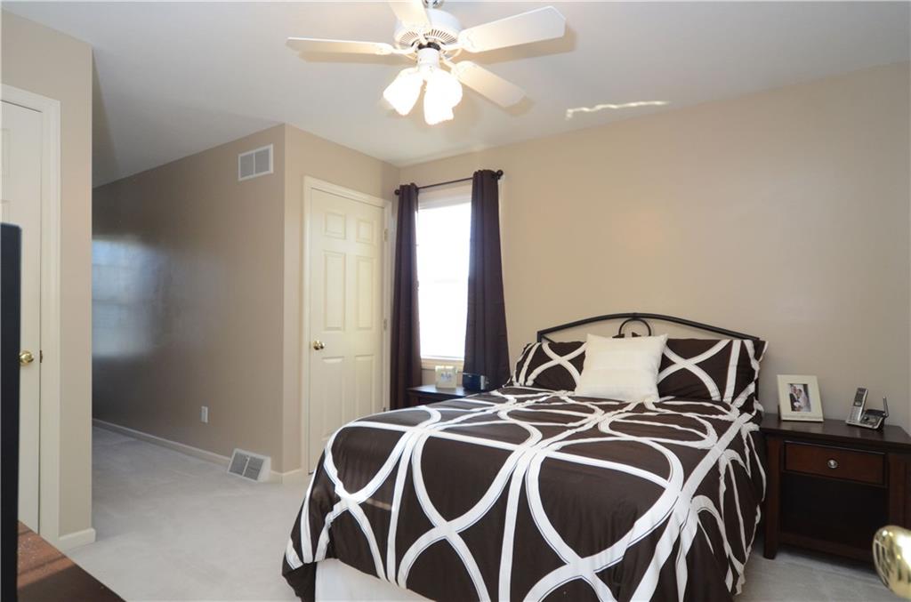 4000 Oak Point Circle McKees Rocks, PA 15136 - Photo 15 of 25 Additional Bedroom on Upper Level. Double closets and also a very nifty niche large enough to hold more dressers, make a walk in closet, or perfect for play or study.