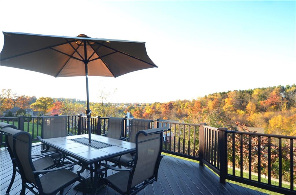 4000 Oak Point Circle McKees Rocks, PA 15136 - Photo 23 of 25 This home is situated on a lovely lot that overlooks the valley and affords more privacy.