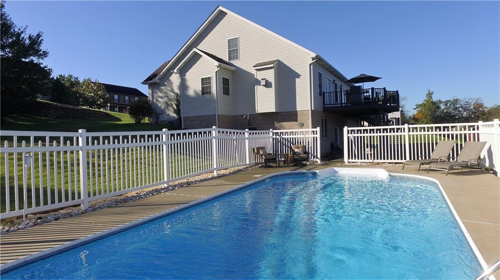 4000 Oak Point Circle McKees Rocks, PA 15136 - Photo 25 of 25 Enjoy an extended summer with your Heated In Ground Pool. This is separately fenced and locks for safety. A Shed is also contained within the pool area. Your Home will be the focus of all Summer Fun!