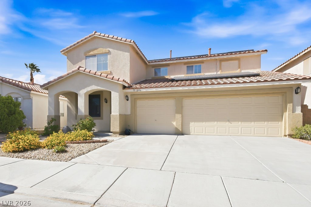 2376 Tilden Way Henderson, NV 89074 - Photo 1 of 54 Front of home including low maintenance landscape and 3 car garage.