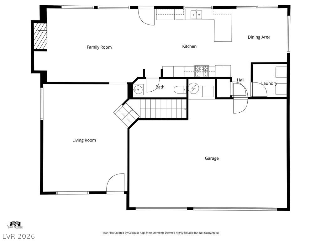 2376 Tilden Way Henderson, NV 89074 - Photo 52 of 54 Floorplan bottom floor.