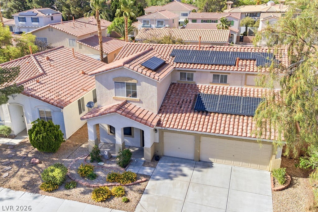 2376 Tilden Way Henderson, NV 89074 - Photo 10 of 54 Aerial view front of home.