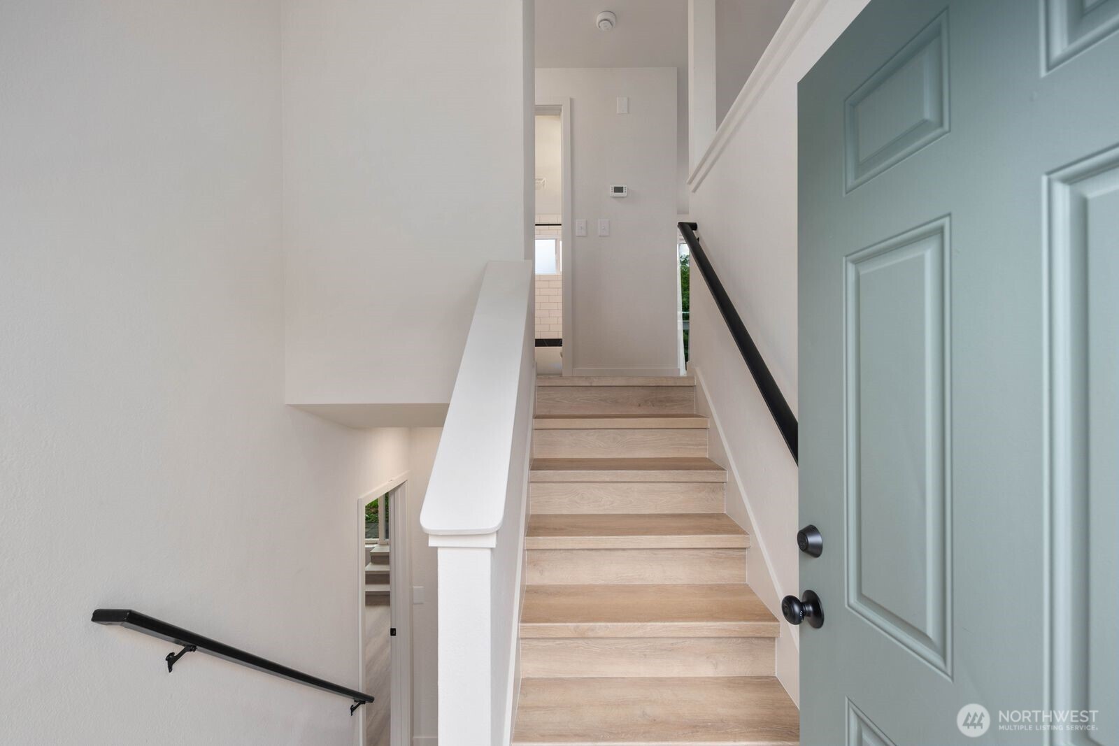 612 19th Street Snohomish, WA 98290 - Photo 4 of 33 a view of staircase with white walls and white walls