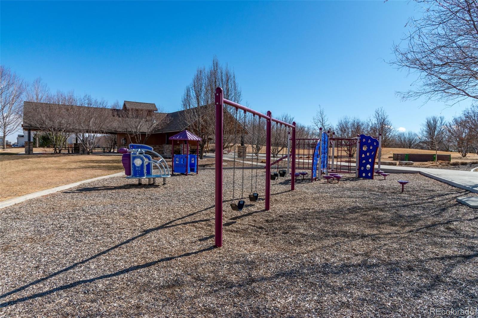 203 Hubbell Street Berthoud, CO 80513 - Photo 46 of 49 a view of a park with iron fence