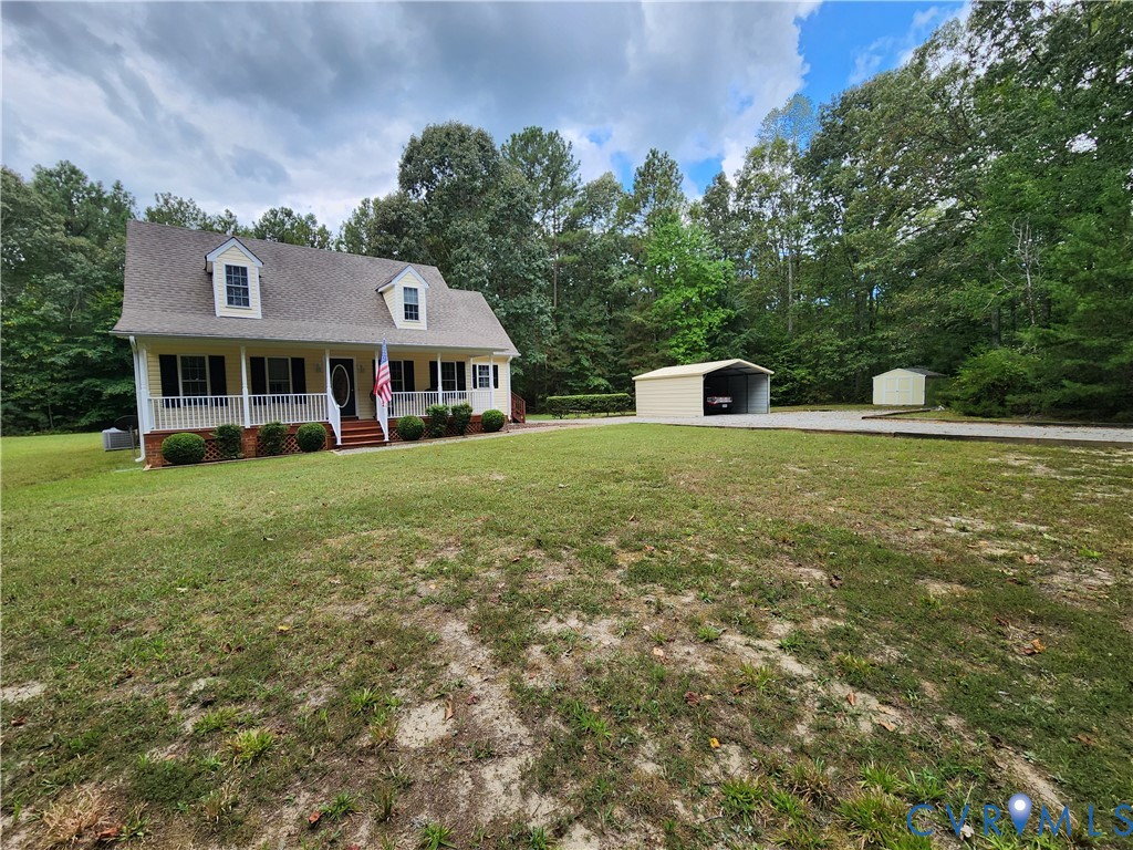 2744 Smokey Road Aylett, VA 23009 - Photo 60 of 72 Dormered Cape Cod style residence featuring a cove