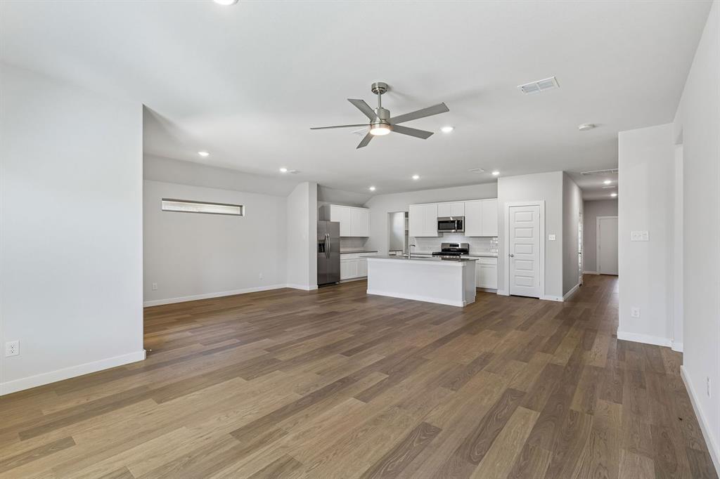 1152 Del Rio Drive Lavon, TX 75166 - Photo 33 of 33 a view of a kitchen with wooden floor and a kitchen