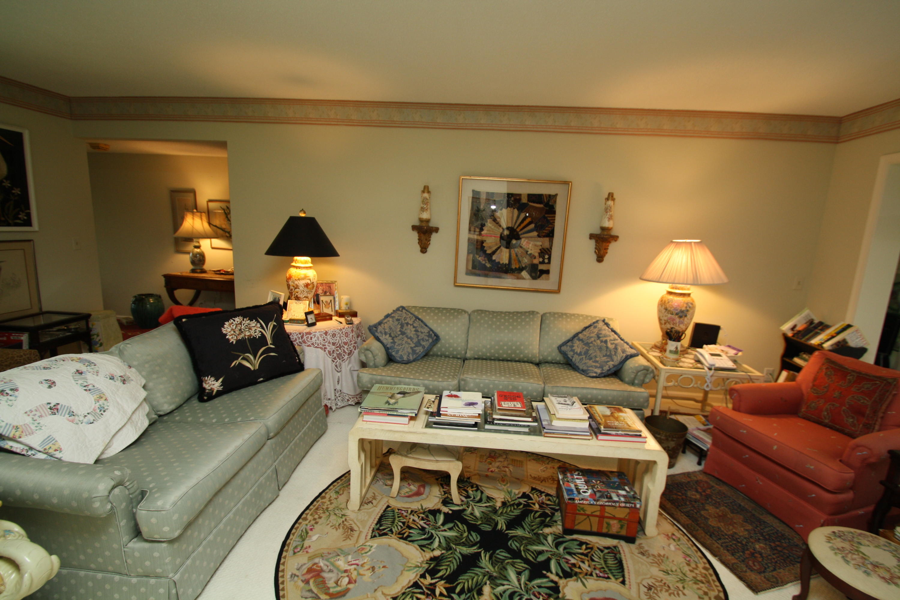 3735 Quail Ridge Drive, Unit BOBWHITE C Boynton Beach, FL 33436 - Photo 3 of 24 Living Room