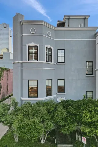 a large building with a large windows