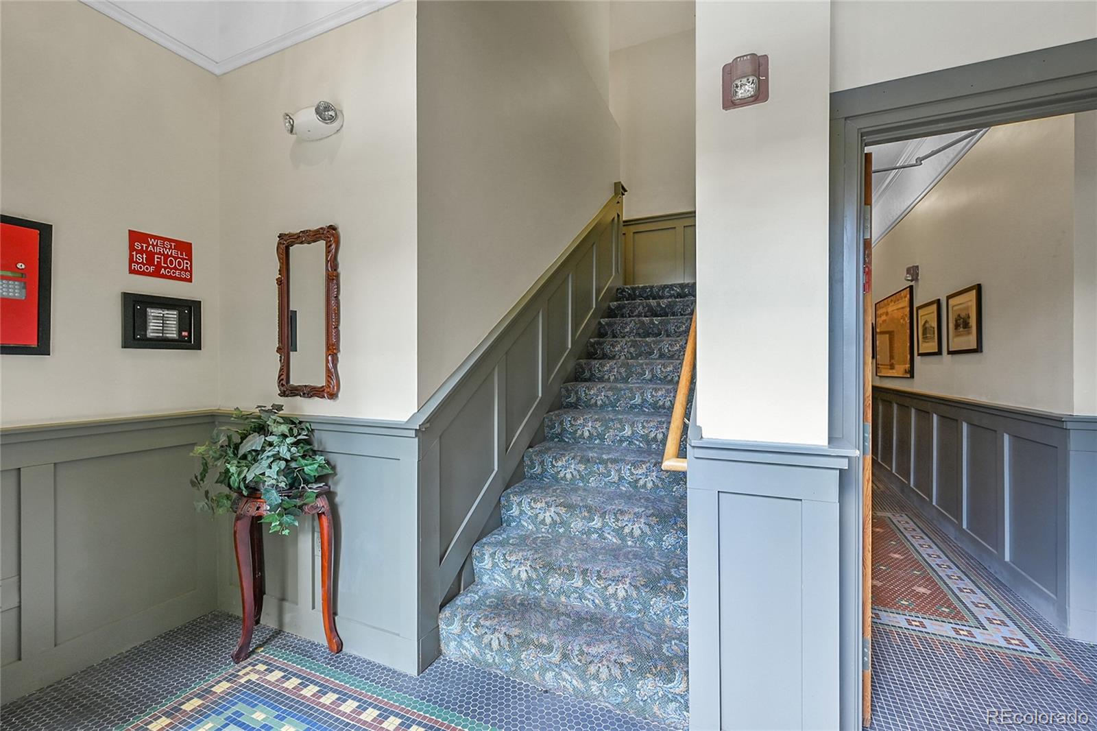 1352 Pennsylvania Street, Unit 2 Denver, CO 80203 - Photo 3 of 45 a view of entryway with wooden floor