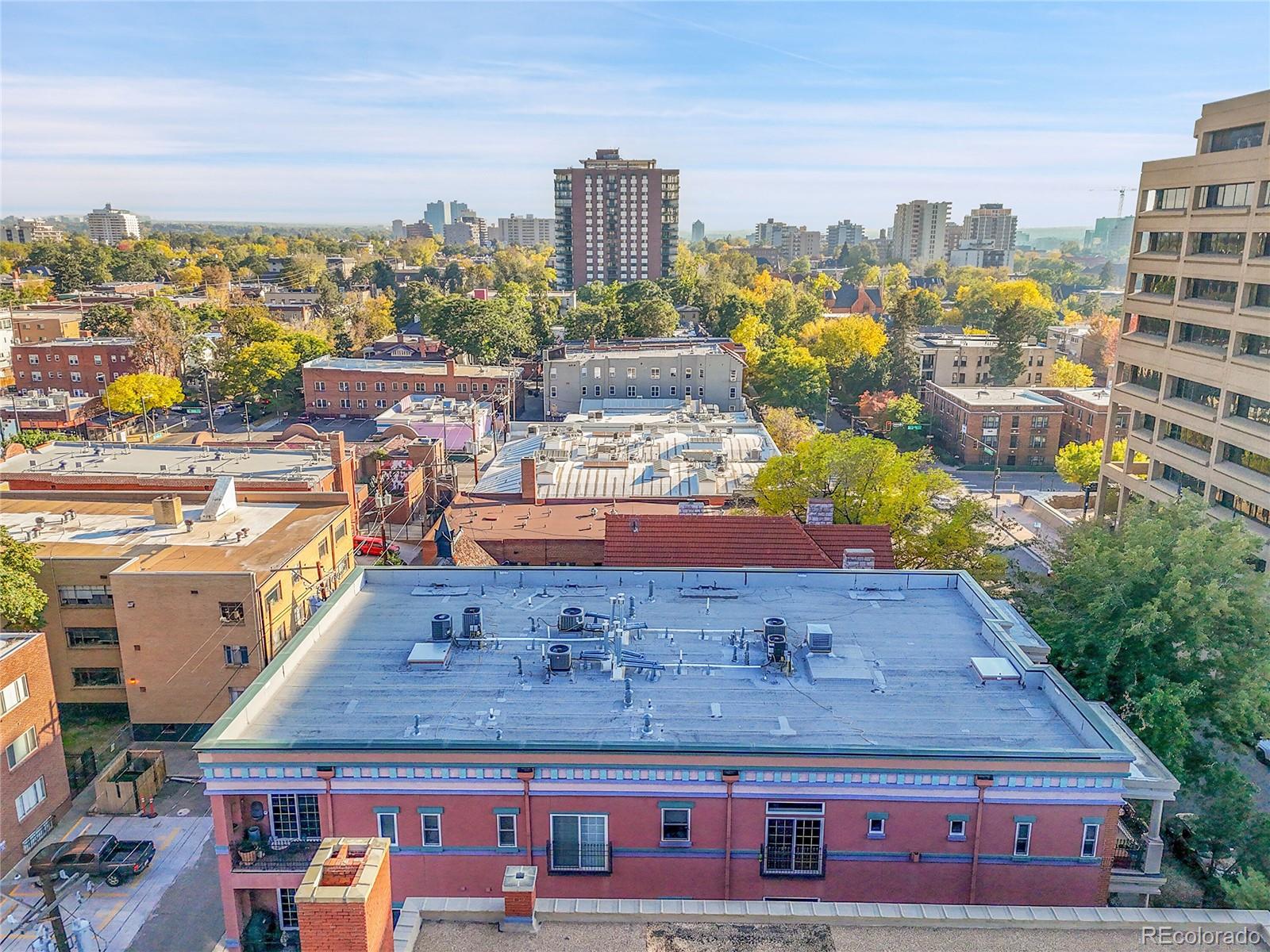 1352 Pennsylvania Street, Unit 2 Denver, CO 80203 - Photo 37 of 45 a view of a city with tall buildings