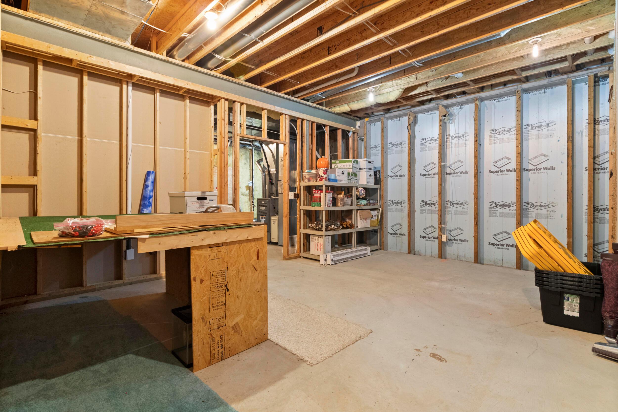 7722 Plumb Road Galena, OH 43021 - Photo 76 of 90 Lower-Level Storage Room