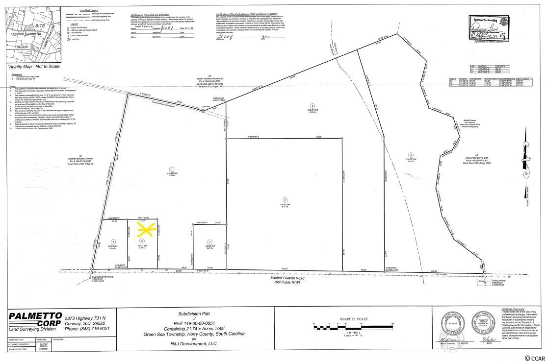 Lot 6 Mitchell Swamp Road Loris, SC 29569 - Photo 2 of 2 Gallery Image 2