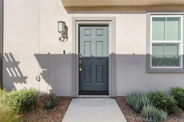 a view of a building with many windows
