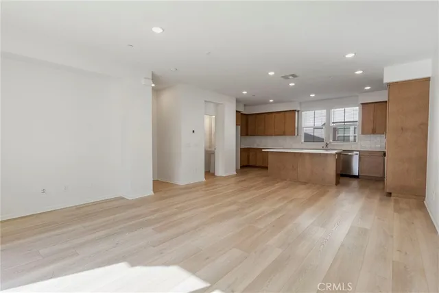 a view of city from a balcony