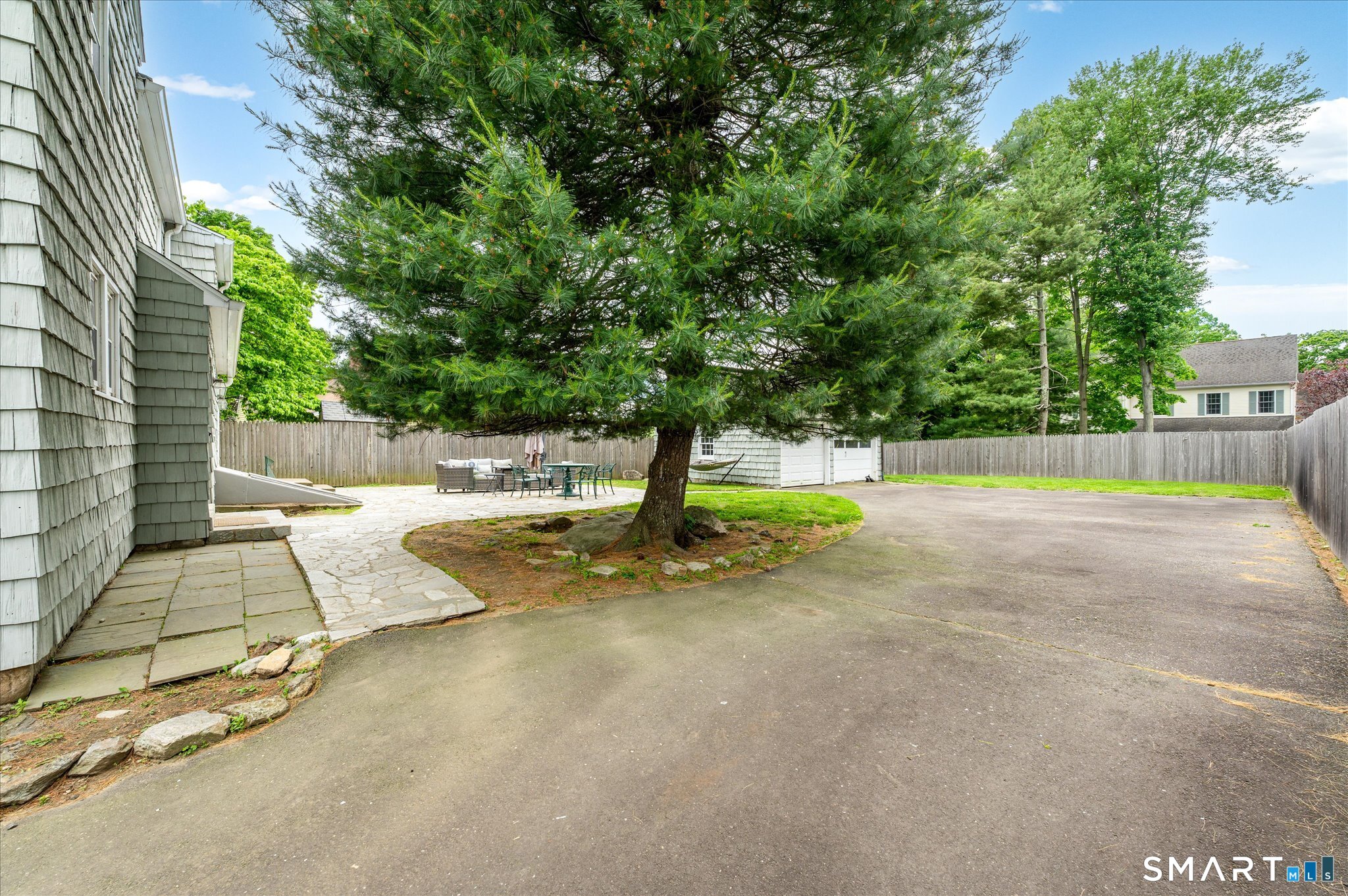 250 High Ridge Road Stamford, CT 06905 - Photo 19 of 22 There is a large parking area as well as plenty of space to turn around in your driveway - no need to back out!