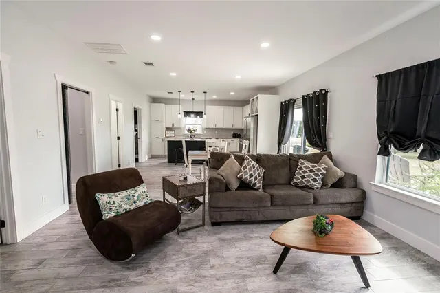 a view of a garage with rack