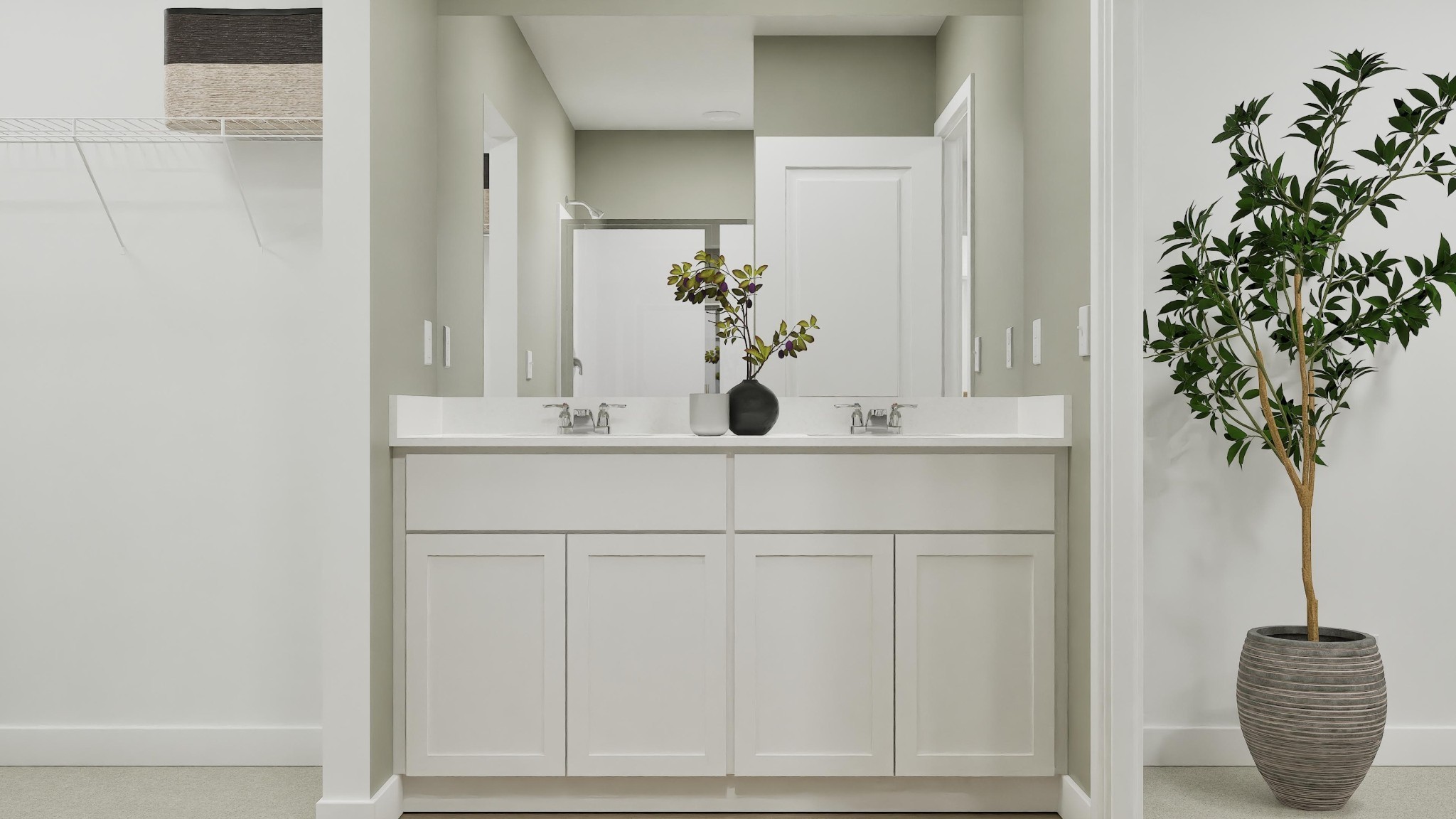 900 Parkside Boulevard Portland, TN 37148 - Photo 17 of 20 a bathroom with a sink and a mirror