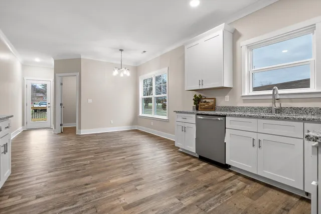 wooden floor in an empty room