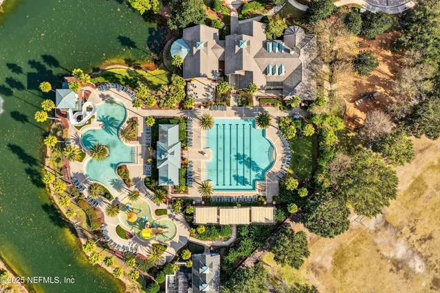 a front view of a building with garden