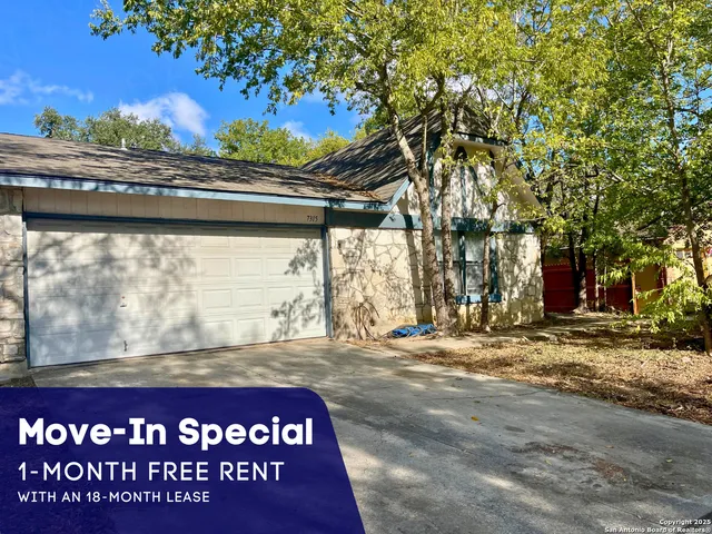 a view of outdoor space with a car park
