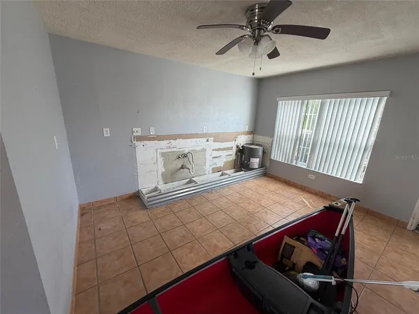 a room with storage and utility