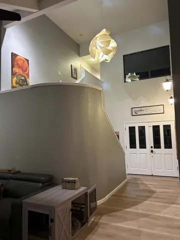 a view of entryway and hall