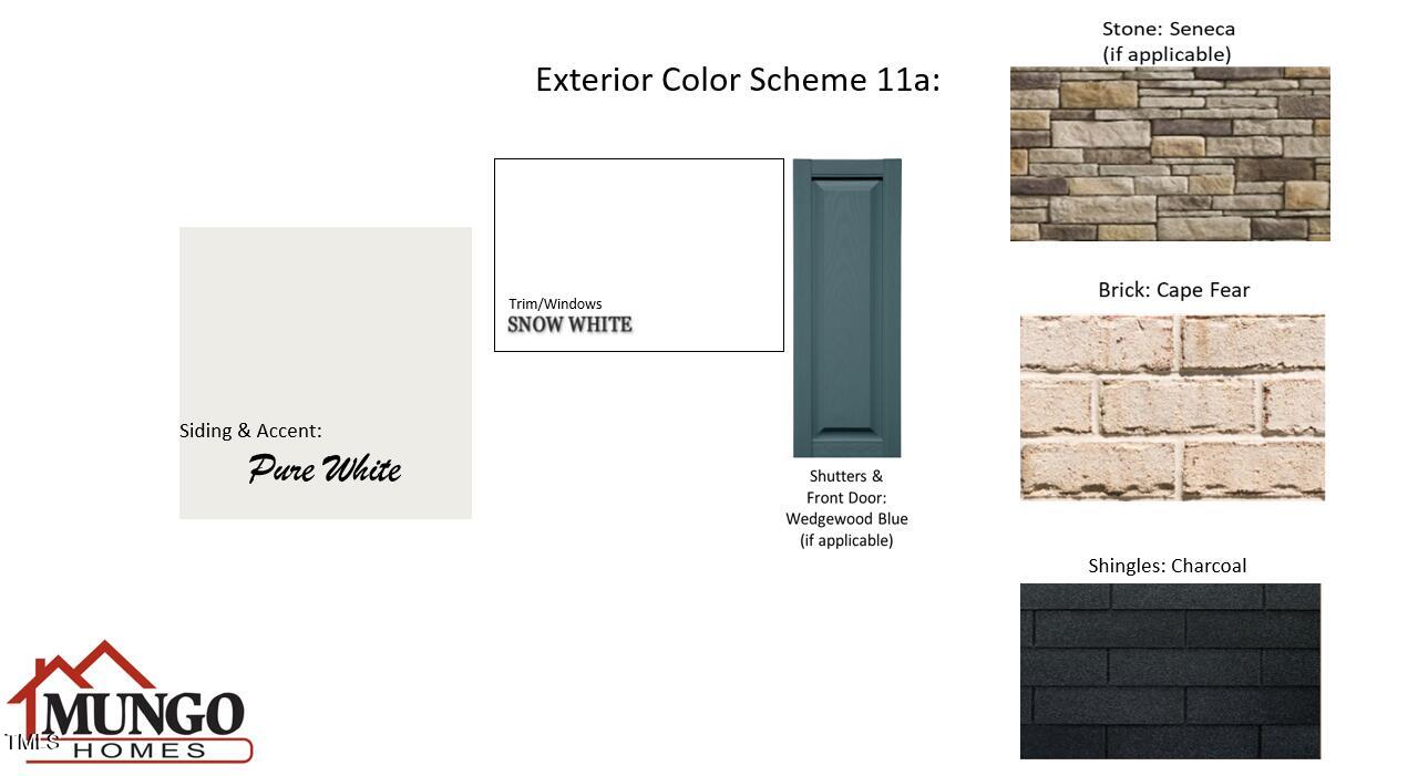 128 Hemlock Falls Trail, Unit 188 Raleigh, NC 27603 - Photo 5 of 5 GL 188 Exterior Color Scheme
