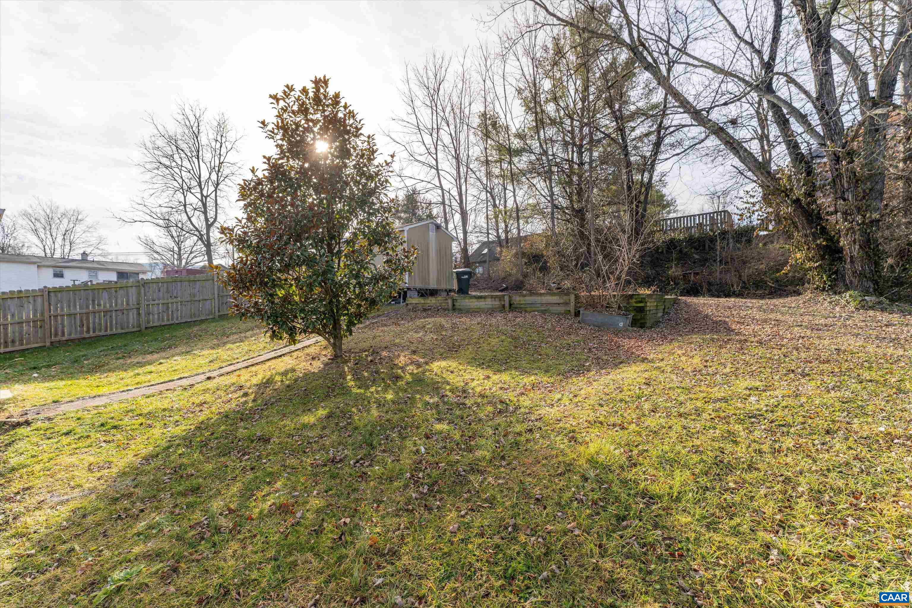 1424 B Street Waynesboro, VA 22980 - Photo 24 of 32 a view of a yard with a tree