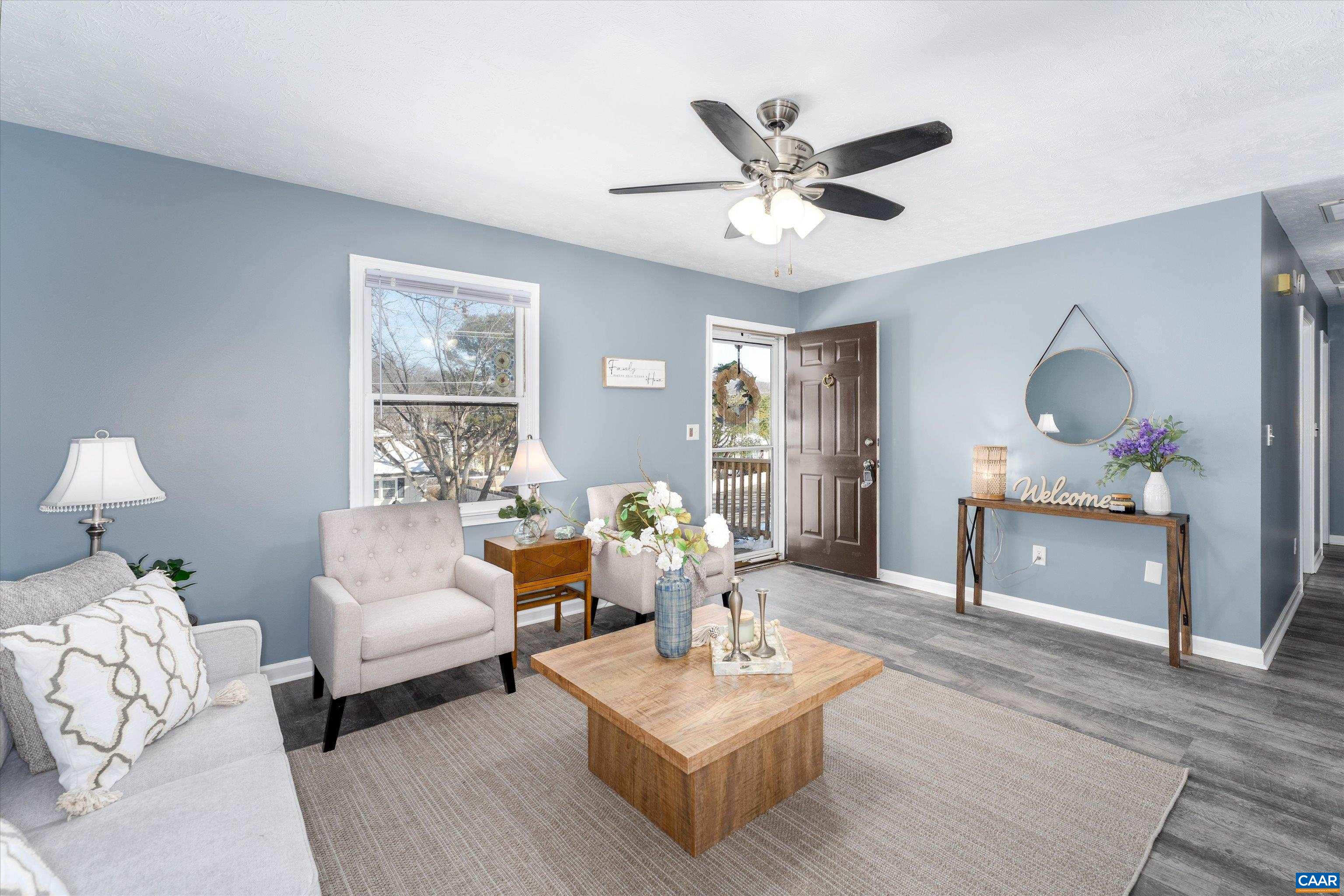 1424 B Street Waynesboro, VA 22980 - Photo 5 of 32 a living room with furniture and a wooden floor