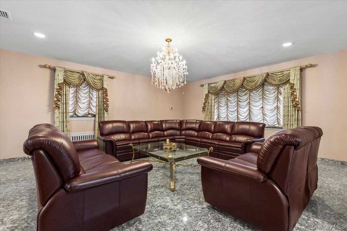 80 Dorset Road Scarsdale, NY 10583 - Photo 8 of 42 Spacious living room with granite flooring