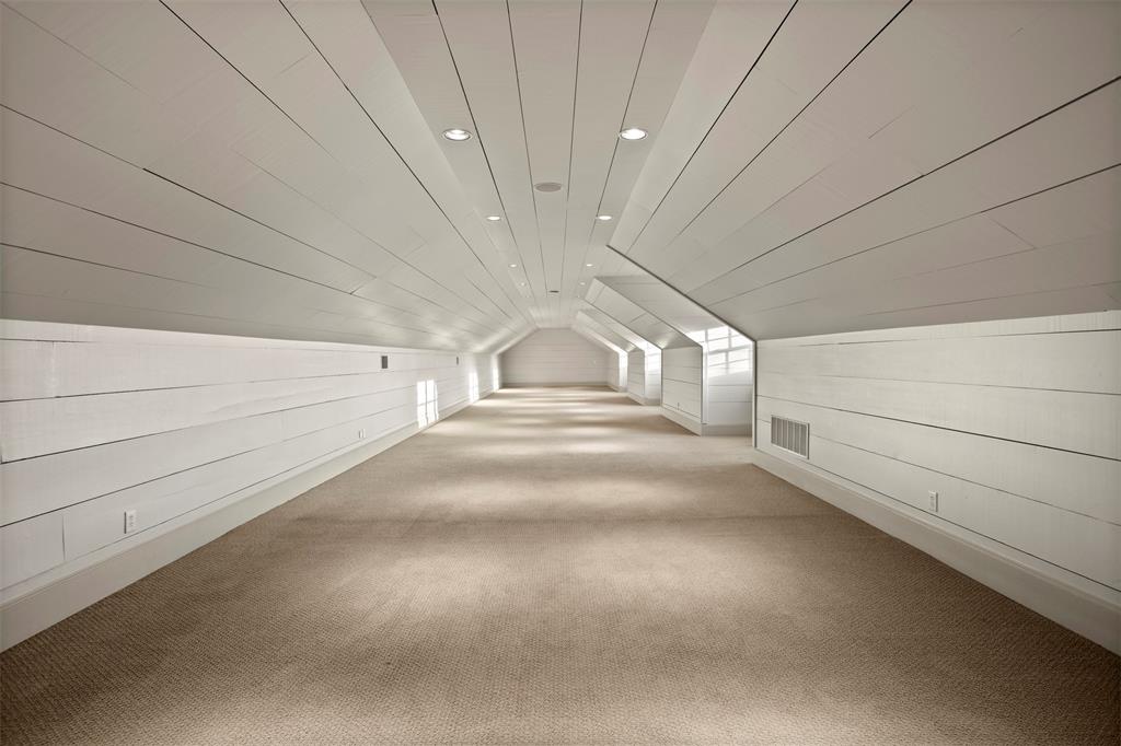 1096 Roadrunner Road Bartonville, TX 76226 - Photo 28 of 40 We call this the long room. Could be indoor batting cage, tumbling area or just a good room for sleep overs or storage.