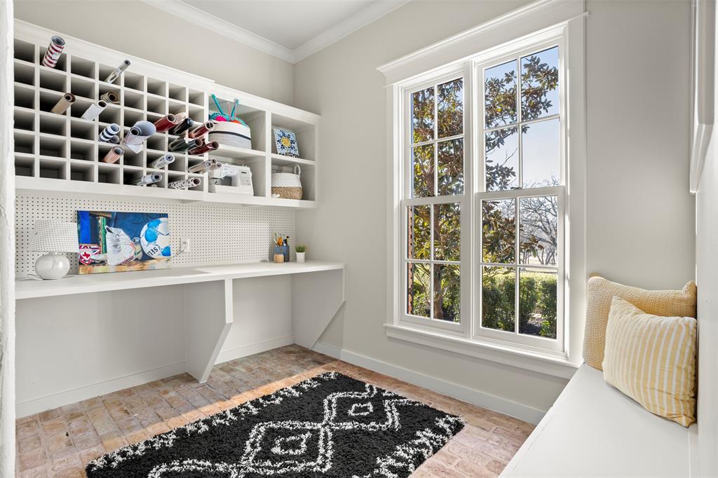 1096 Roadrunner Road Bartonville, TX 76226 - Photo 30 of 40 Crafts, gift wrap or sewing room on main level of the home.