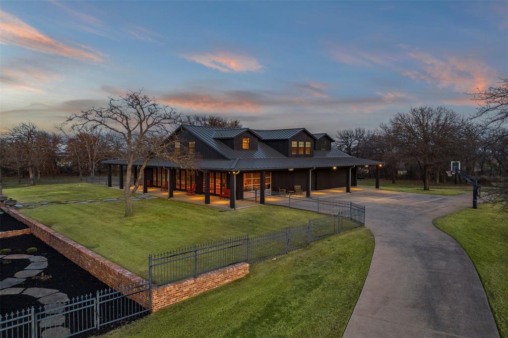 1096 Roadrunner Road Bartonville, TX 76226 - Photo 35 of 40 Detached garage (6 cars) entertainment area and apartment upstairs.